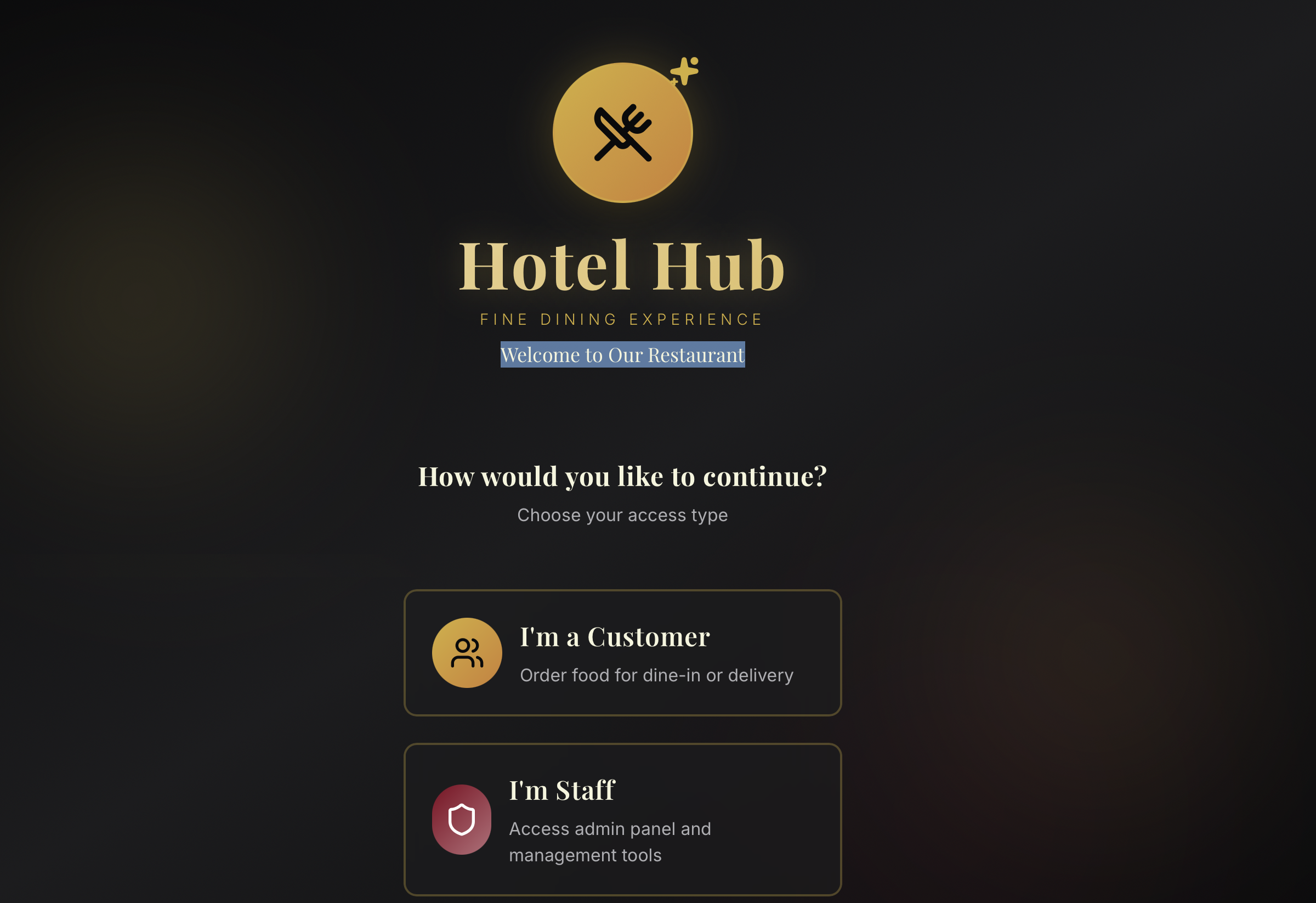 Hotel Webpage